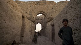 FOTO: Pengungsi di Rumah Liburan Sultan Afghanistan