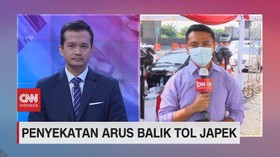 VIDEO: Penyekatan Arus Balik Tol Japek