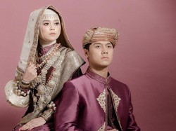 Rizky Billar dan Lesti Kejora Pakai Baju Minangkabau, Umumkan Rencana Nikah