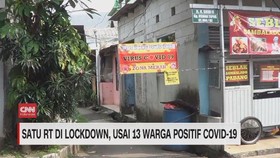 VIDEO: Satu RT di Lockdown Usai 13 Warga Positif Covid-19