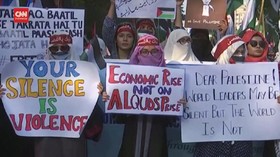 VIDEO: Dukungan Warga Pakistan Untuk Palestina