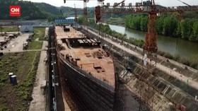 VIDEO: Tiongkok Bikin Tiruan Kapal Titanic