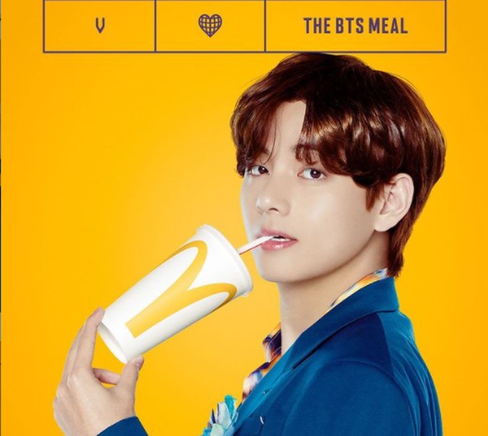(V) Eitss, jangan sedih, ARMY. Kamu cukup menunggu sampai tanggal 25 Juni 2021 buat mencoba BTS Meal, di gerai McDonald's Indonesia / foto: instagram.com/mcdonalds