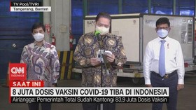 VIDEO: 8 Juta Dosis Vaksin Covid-19 Tiba di Indonesia