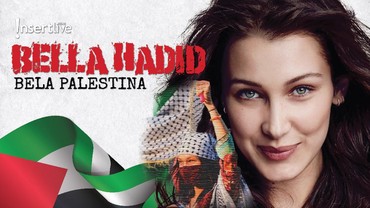 img-title Infografis: Bella Hadid Bela Palestina