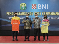 BNI Jadi Pendukung Resmi Bulu Tangkis Nasional