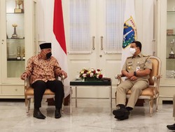 Gubernur Sumbar Temui Anies di Balai Kota DKI, Bahas Apa?