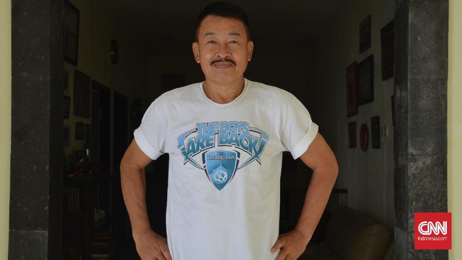 Hermansyah, mantan kiper andalan timnas Indonesia yang selangkah lagi bisa membawa Indonesia lolos ke putaran final Piala Dunia 1986 di Meksiko.