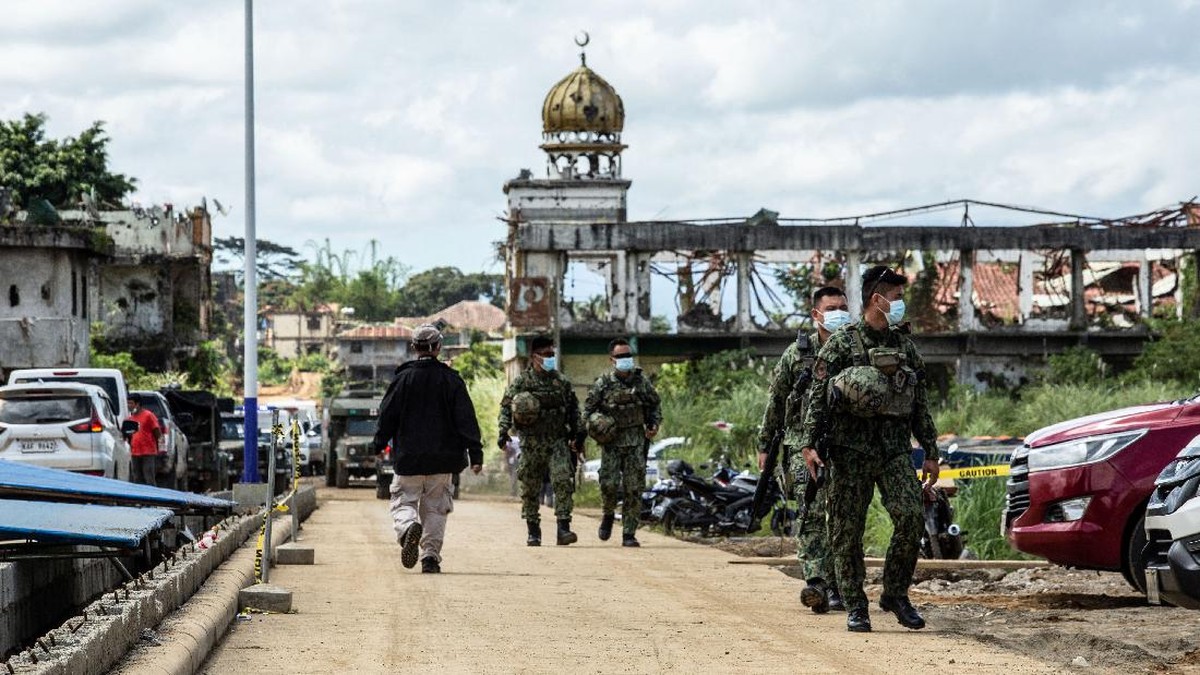 FOTO: Marawi Tertatih Bangkit usai Lepas dari Belenggu ISIS