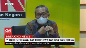 VIDEO: 51 dari 75 Pegawai Tak Lulus TWK Tak Bisa Lagi Dibina