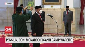 VIDEO: Pensiun, Doni Monardo Diganti Ganip Warsito