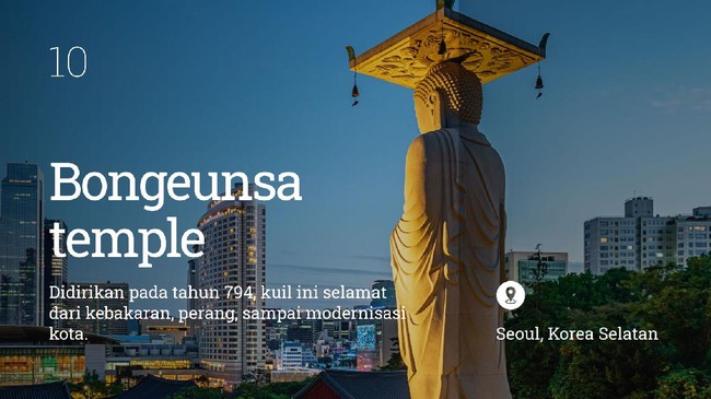INTIP: 10 Patung Buddha Terunik di Dunia