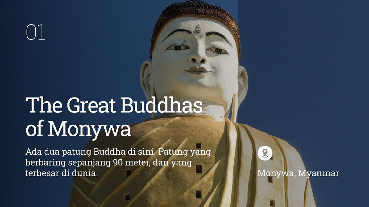 INTIP: 10 Patung Buddha Terunik di Dunia