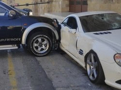 Polisi Ngamuk Nekat Tabrak-Rusak Mercedes SL Komandannya Sendiri sampai Ringsek