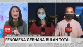 VIDEO: Pantauan Gerhana Bulan Total Dari Jakarta & Bandung