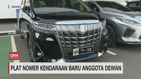 VIDEO: Plat Nomor Kendaraan Baru Anggota Dewan