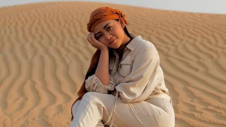 Rachel Vennya liburan di Dubai