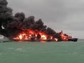 VIDEO: Kapal Kargo Terbakar, Sri Lanka Minta Bantuan India