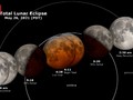 VIDEO: NASA Rilis Animasi Gerhana Bulan Total