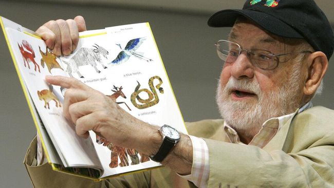Penuls dan ilustrator salah satu buku anak ternama The Very Hungry Caterpilar, Eric Carle meninggal dunia di usia ke-91.
