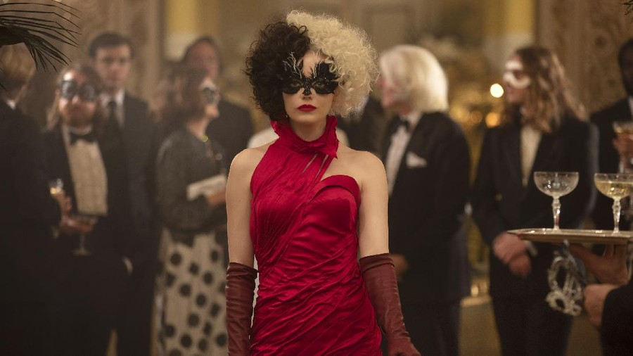 This image released by Disney shows Emma Stone in a scene from 