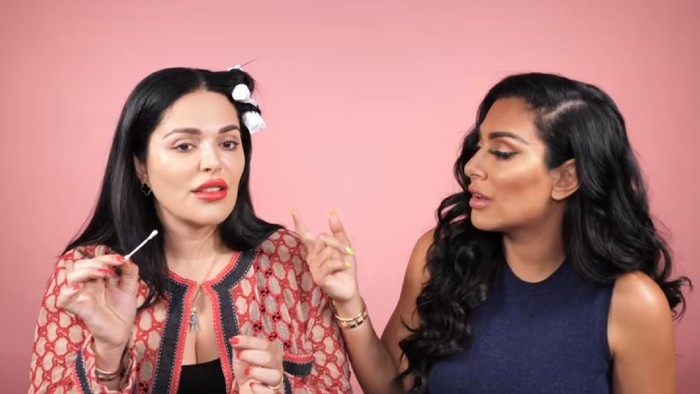 Tips ala Huda Beauty, Cotton Bud Bikin Lipstik Jadi Rapi!