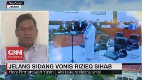 VIDEO: Jelang Sidang Vonis Rizieq Sihab