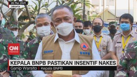 VIDEO: Kepala BNPB Pastikan Insentif Nakes