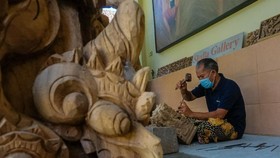 Desa Mas Ubud, Kampung Pemahat Patung Legendaris di Bali