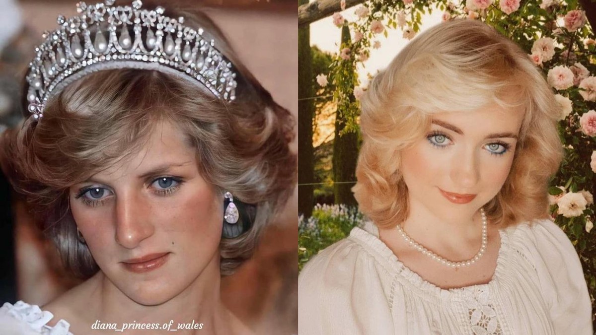 Rose Nora Anna mendadak viral karena parasnya mirip dengan Putri Diana&period; Yuk kita buktikan seberapa mirip&excl;