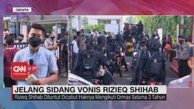 VIDEO: Sidang Vonis Rizieq Shihab