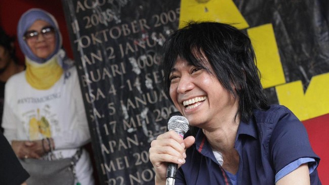 Abdee Slank mundur dari jabatan Komisaris PT Telkom Indonesia usai mendukung paslon Ganjar Pranowo-Mahfud MD.