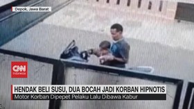 VIDEO: Hendak Beli Susu, Dua Bocah Jadi Korban Hipnotis