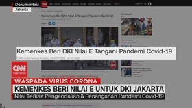 VIDEO: Kemenkes Beri Nilai E untuk DKI Jakarta