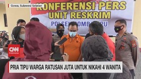 VIDEO: Pria Tipu Warga Ratusan Juta Untuk Nikahi 4 Wanita