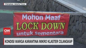 VIDEO: Kondisi Warga Karantina Mikro Klaster Cilangkap