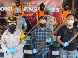 4 Anggota Geng Motor Perusuh di Kota Sukabumi Diciduk