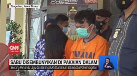 VIDEO: Sabu Disembunyikan di Pakaian Dalam