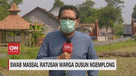 VIDEO: Swab Massal Ratusan Warga Dusun Ngemplong
