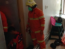 PMK Diterjunkan Evakuasi Teknisi Terjepit Lift Hotel di Malang