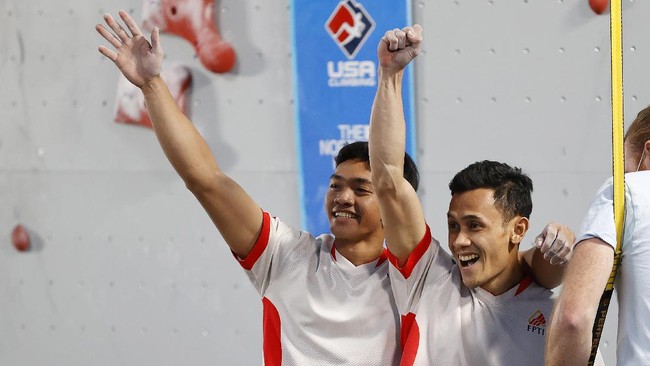 Atlet panjat tebing Indonesia, Veddriq Leonardo, dikonfirmasi positif Covid-19 usai meraih medali emas pada ISFC Climbing World Cup Villars di Swiss.
