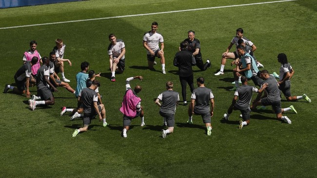 FOTO: Wajah-wajah Ceria Chelsea Jelang Final Liga Champions