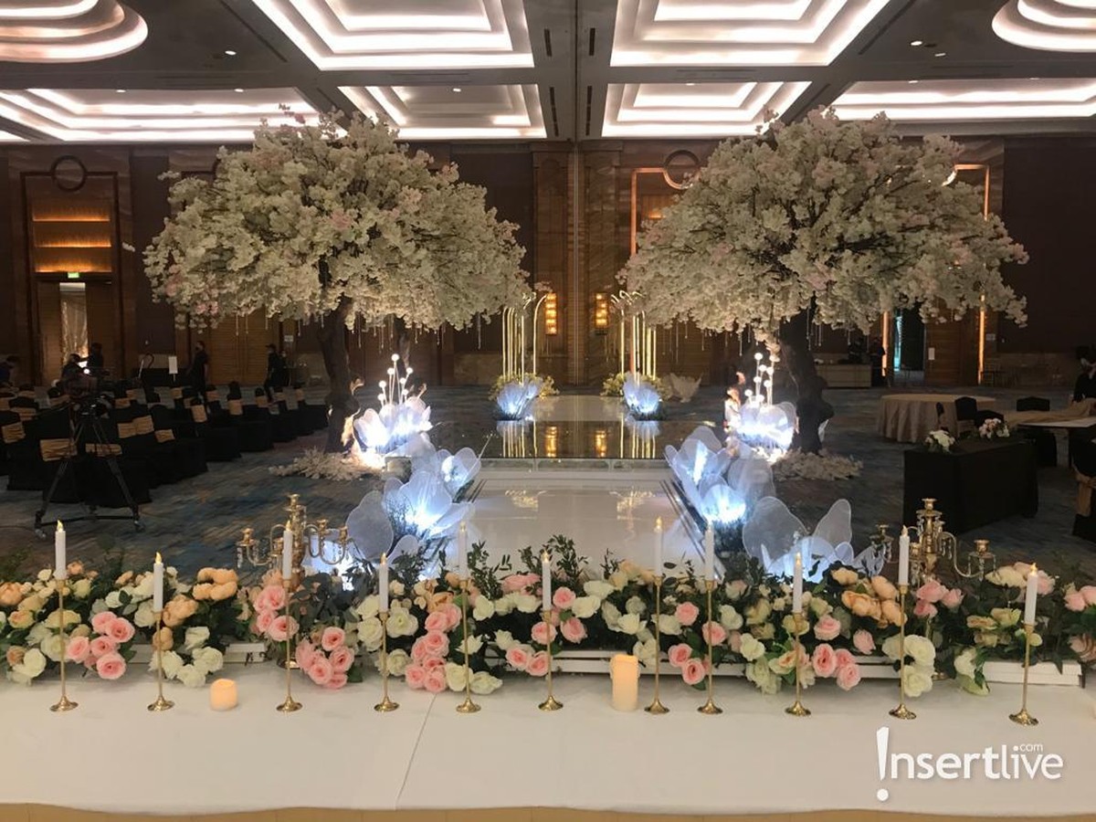 Dekorasi Ruang Akad Nikah Ifan Seventeen & Citra Monica