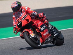 Hasil Latihan Bebas 3 MotoGP Italia: Bagnaia Tercepat, Rossi Kalah Kencang dari Sang Adik