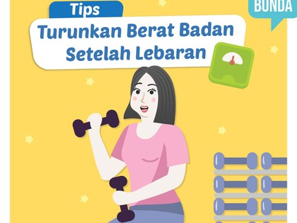 Tips Turunkan Berat Badan Setelah Lebaran
