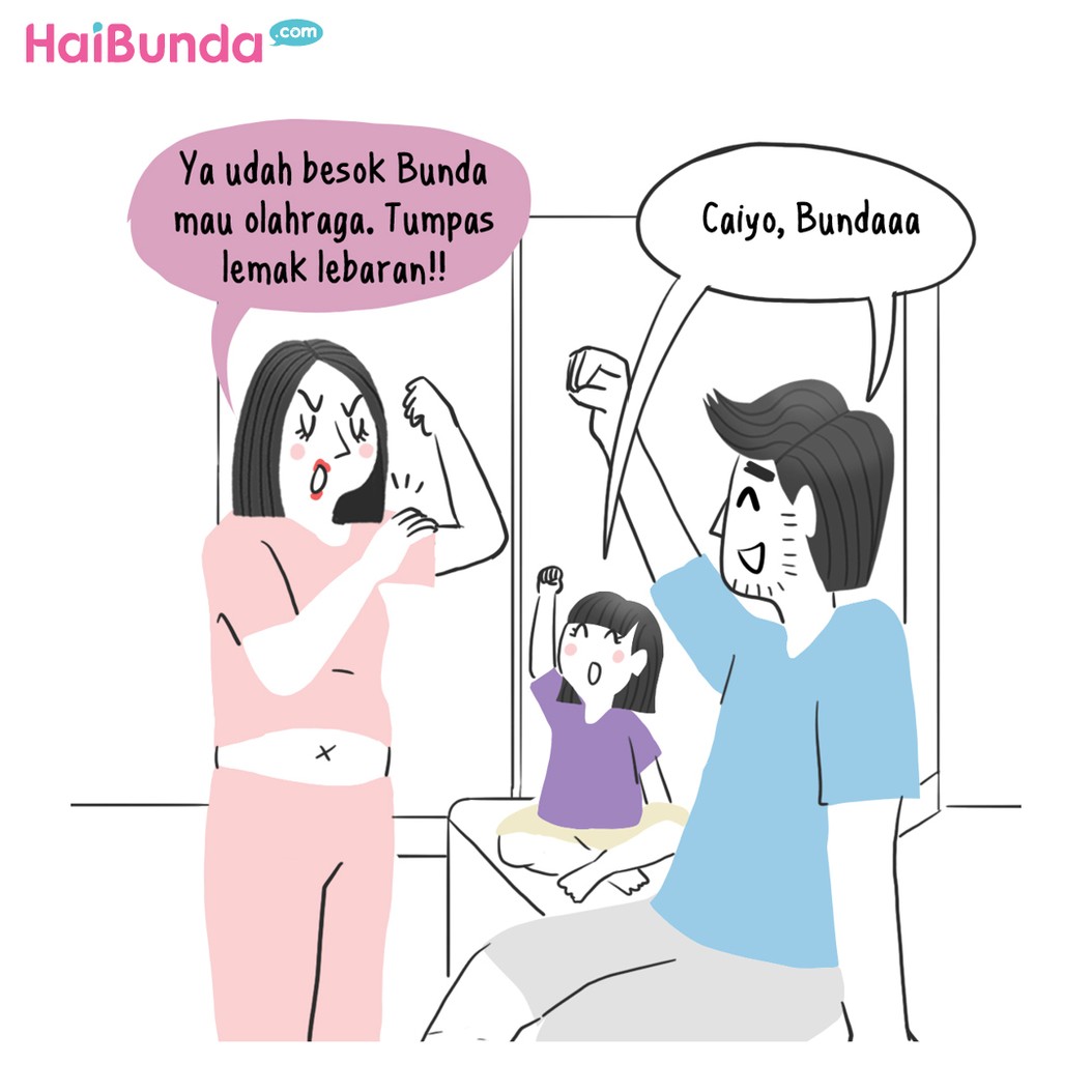 Komik Tumpas Lemak Lebaran