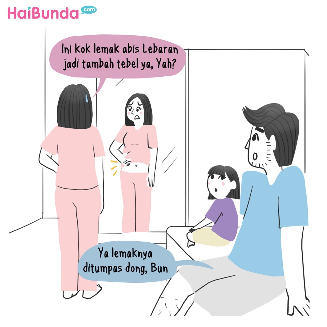 Komik Tumpas Lemak Lebaran