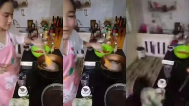 img-title Detik-detik Influencer Thailand Meninggal di Dapur Saat Siaran Langsung