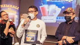 Sandiaga Akan Beri Stimulus untuk Dukung Industri Film Lokal
