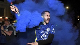 FOTO: London Berpesta Usai Chelsea Juara Liga Champions